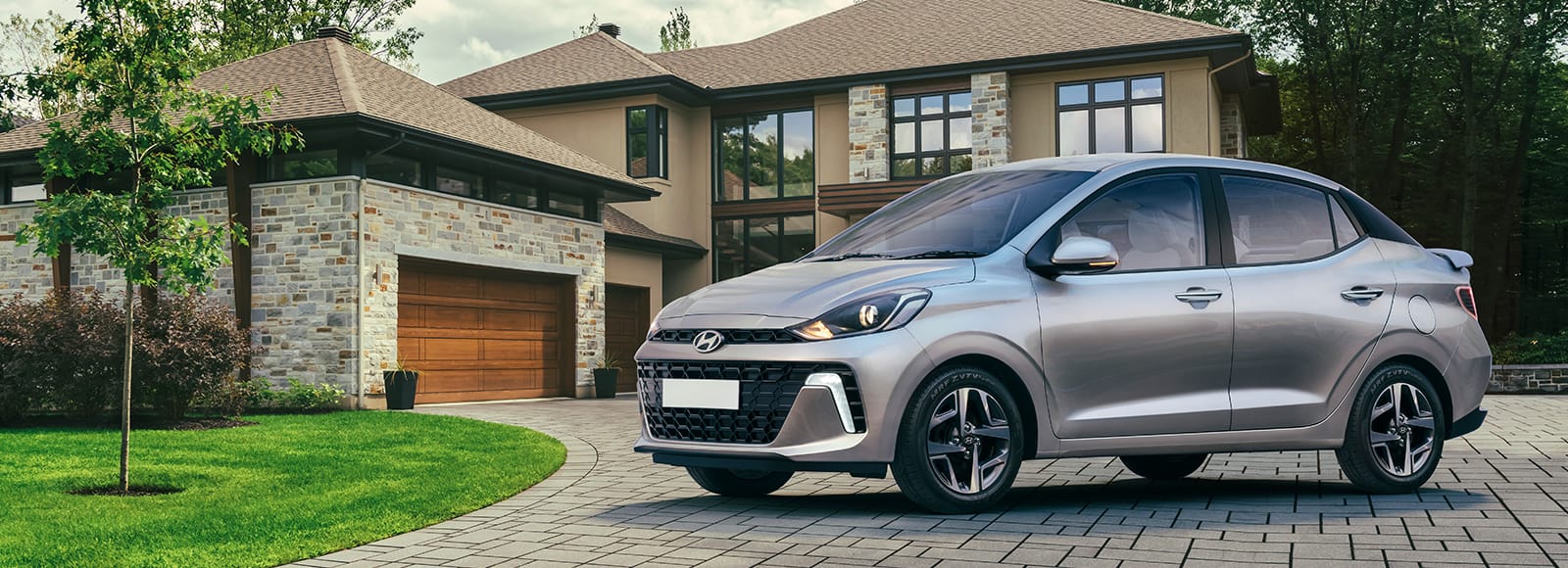 Hyundai Aura exterior design highlights