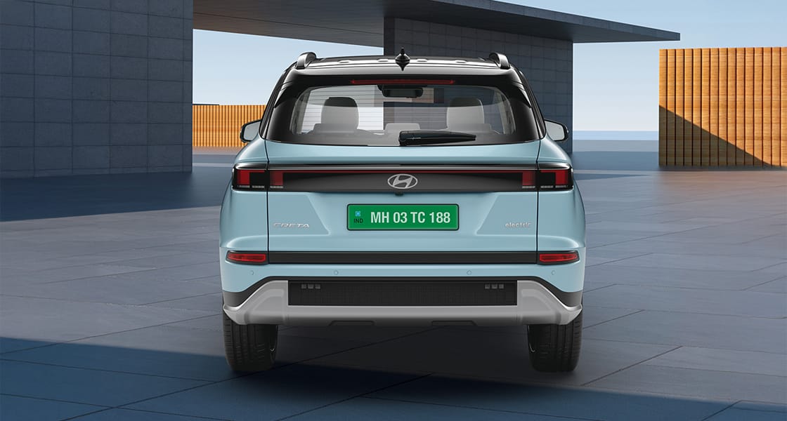 Hyundai Creta Electric rear exterior