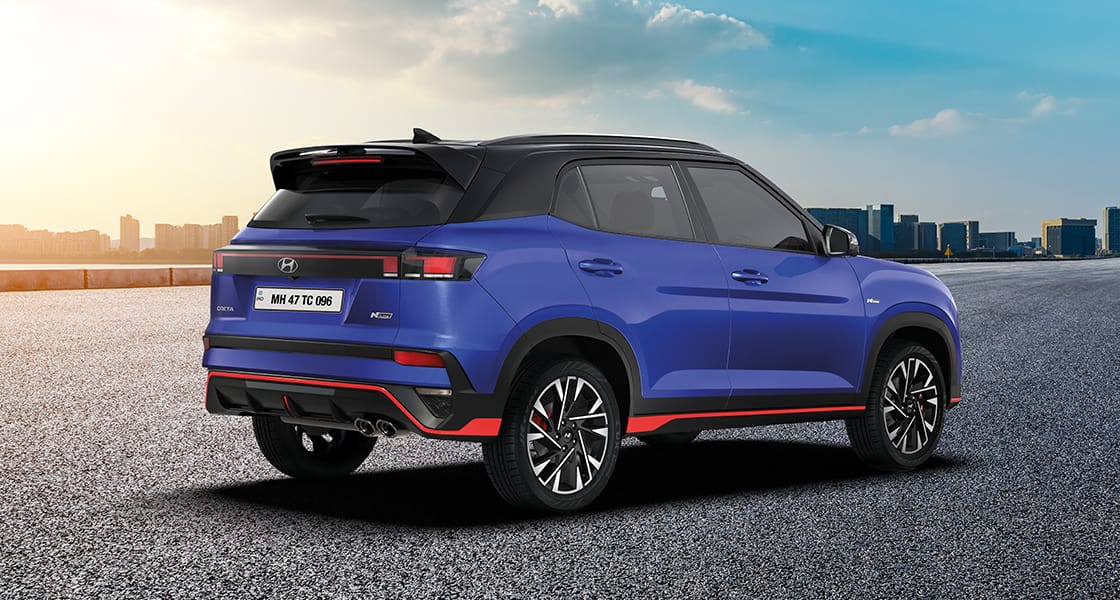 Hyundai Creta N Line rear exterior