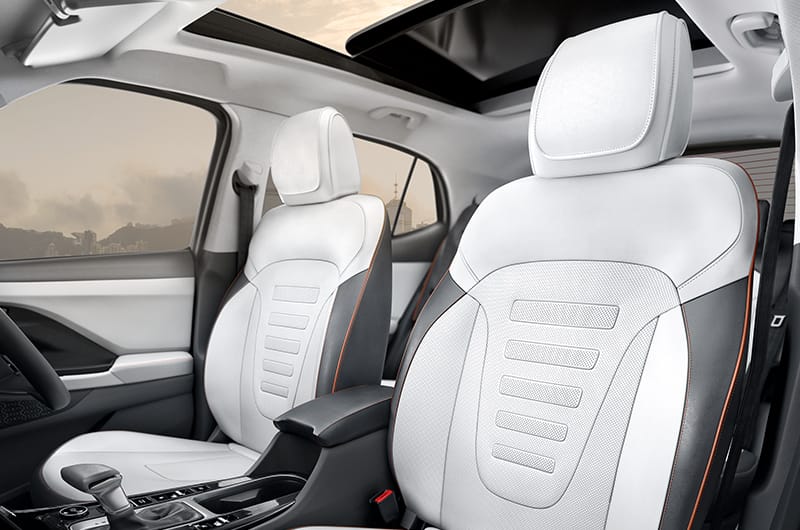 Hyundai Creta premium leather seat upholstery