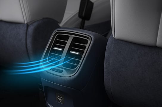 Rear AC vents