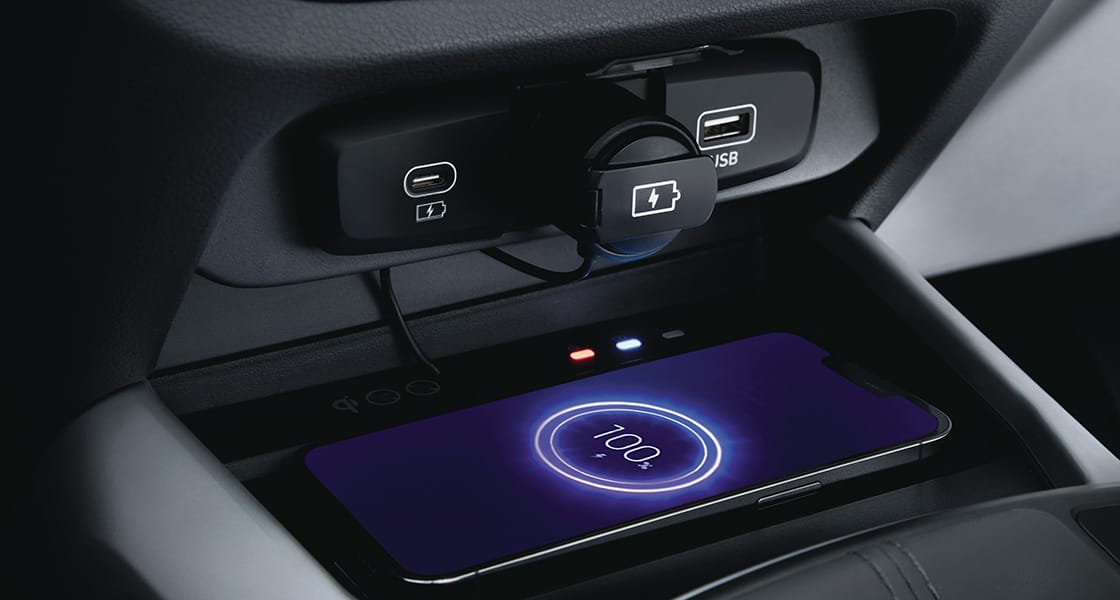 Hyundai Grand i10 Nios wireless phone charger