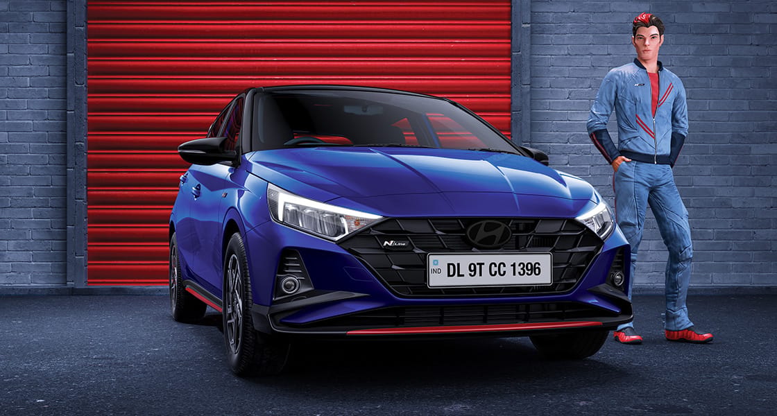 Hyundai i20 N Line exterior key visual