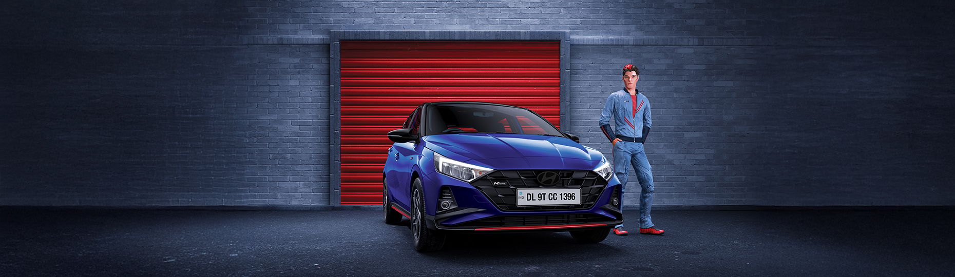 Hyundai i20 N Line front three-quarter exterior