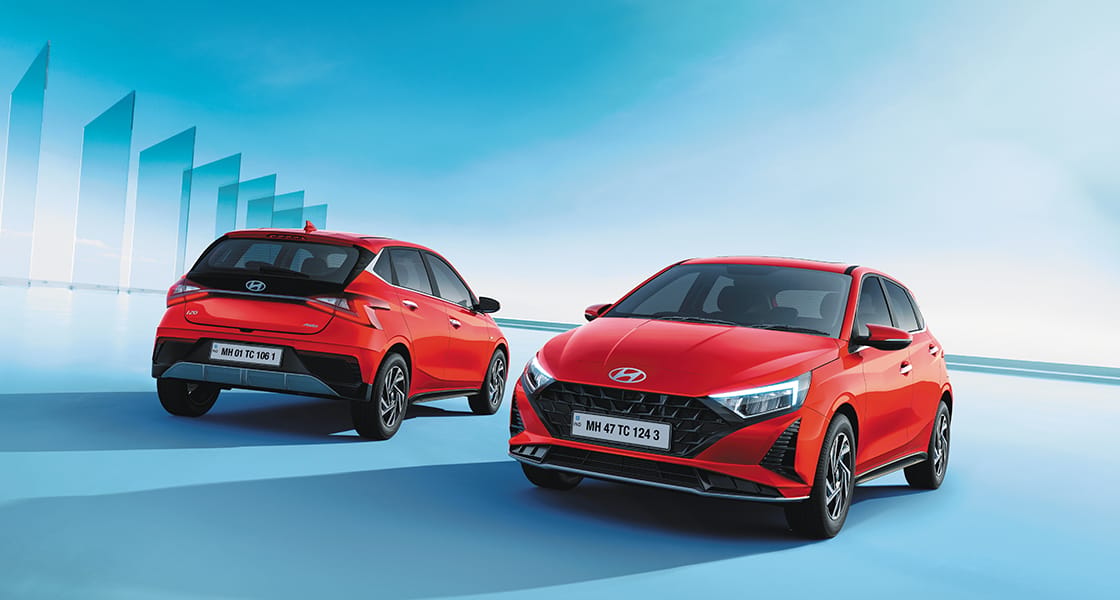 Hyundai i20 exterior and feature showcase