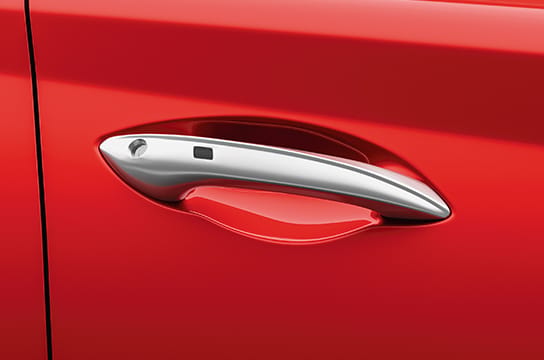 Hyundai i20 front exterior with parametric grille