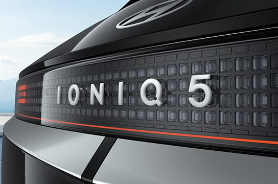Hyundai Ioniq 5 cabin and technology collage