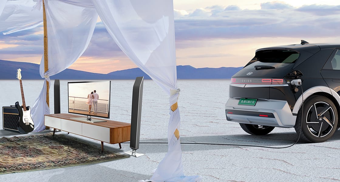 Hyundai Ioniq 5 external Vehicle-to-Load output