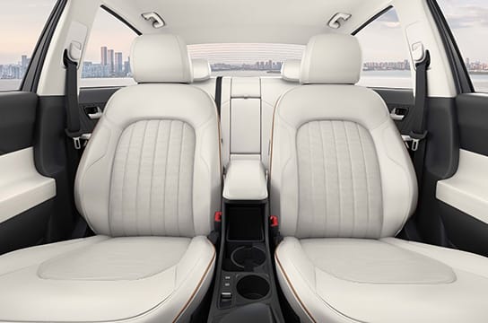 Hyundai Verna leatherette seat upholstery