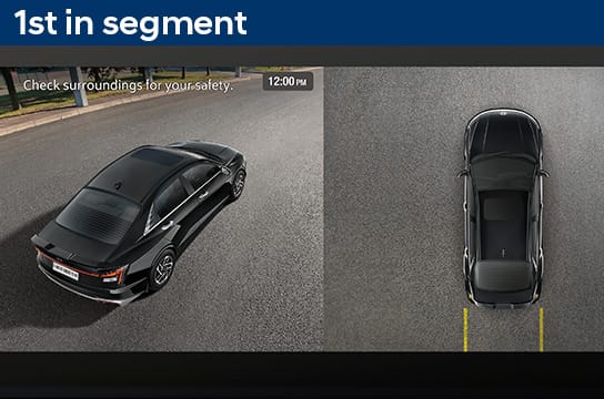 Hyundai Verna 360-degree surround view monitor